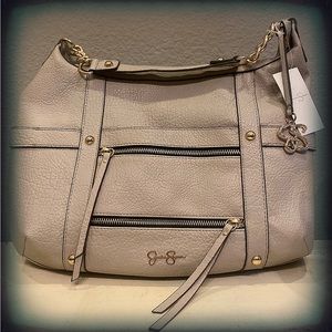 NWT Jessica Simpson Gray (Greige) Delaney Hobo Bag 🖤